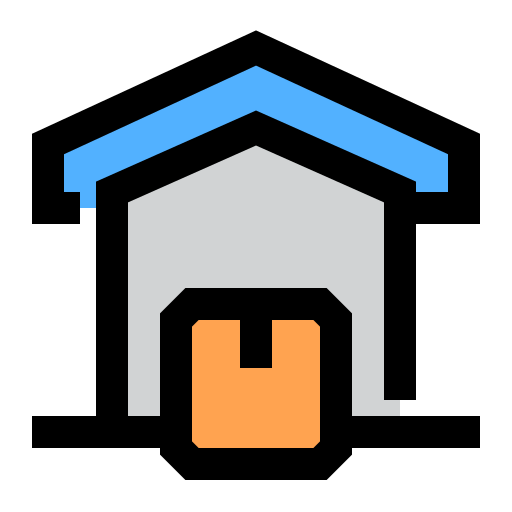 entrega a domicilio icono gratis