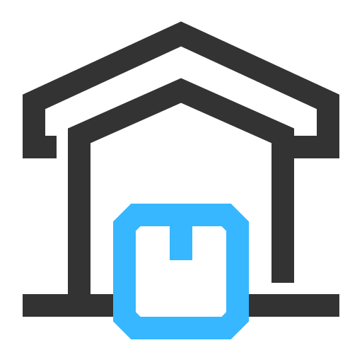 entrega a domicilio icono gratis