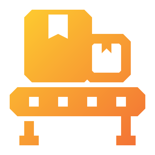Conveyor belt free icon Conveyor belt free icon