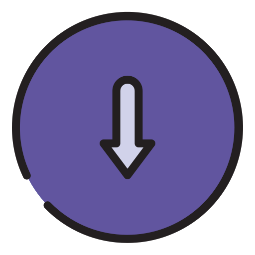 Down arrow - Free ui icons