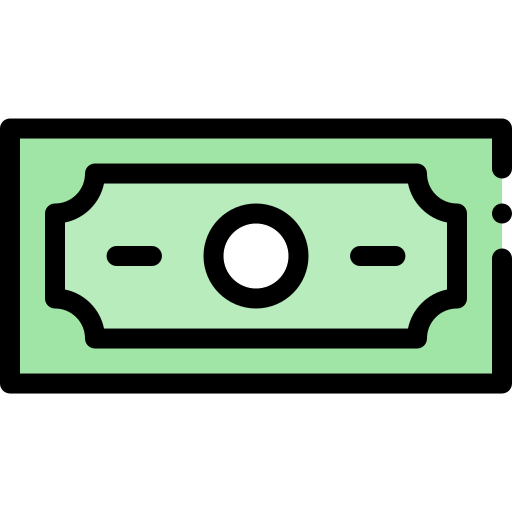 Money Detailed Rounded Lineal color icon