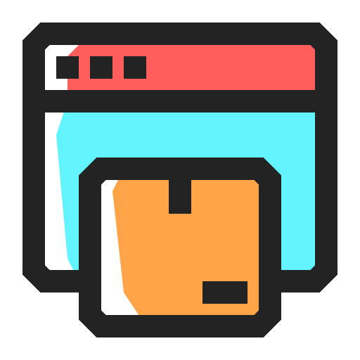 Online store free icon Online store free icon