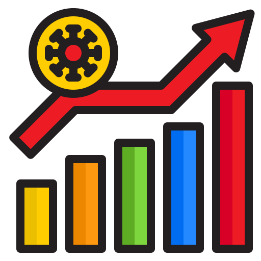 gráfico de barras icono gratis