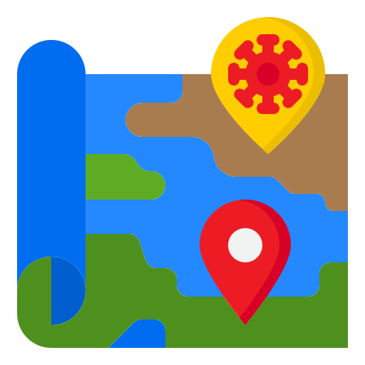 mapa icono gratis