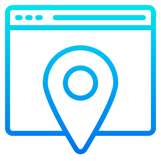 localización icono gratis