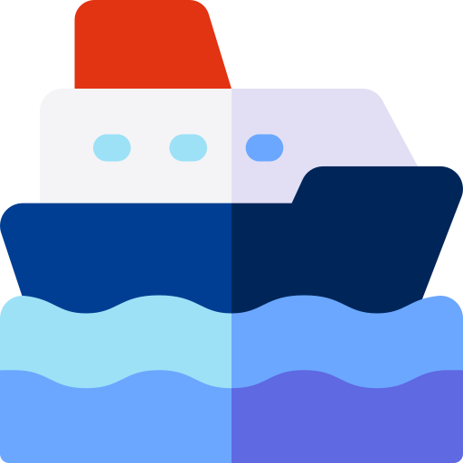 Boat Basic Rounded Flat icon