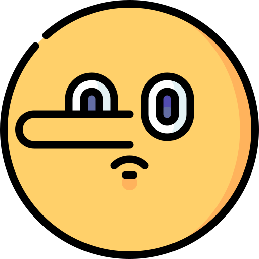 Lying Face Emoji - Emoji - Sticker