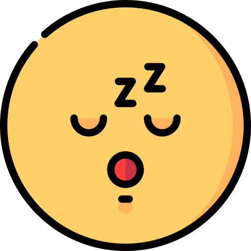 dormido icono gratis