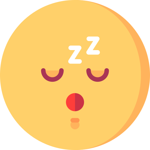 dormido icono gratis