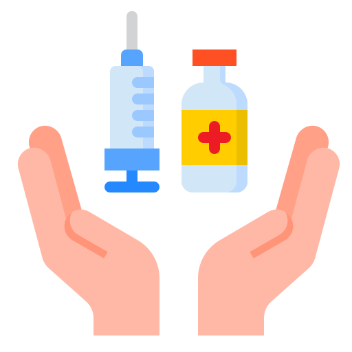 Vaccine free icon