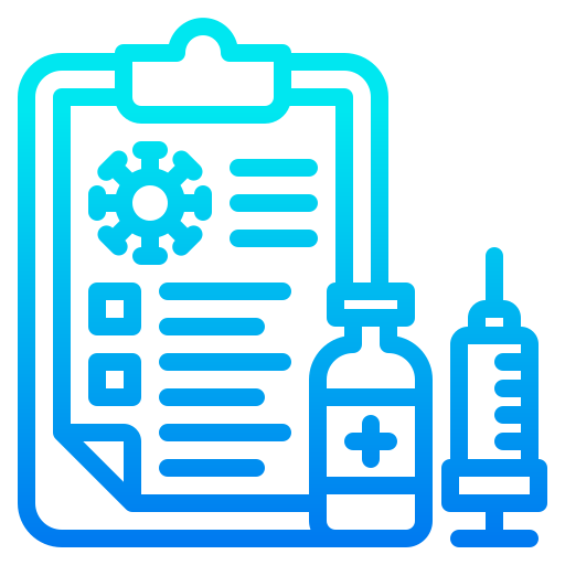 Vaccine free icon