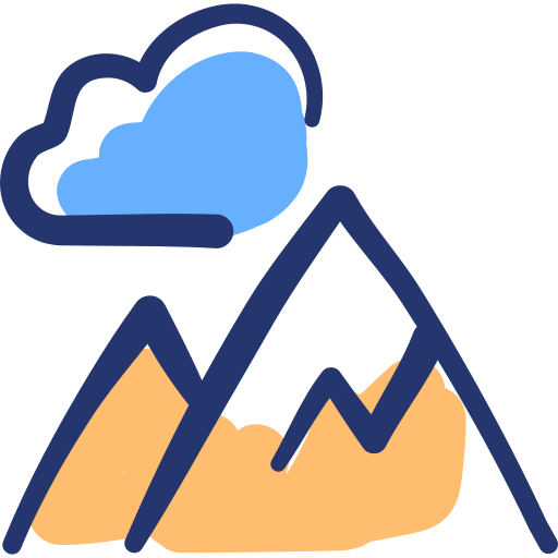 montaña icono gratis