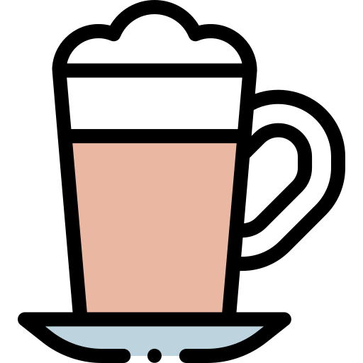 latté icono gratis