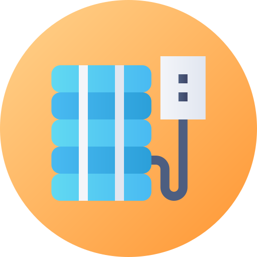 colchón anti-decúbito icono gratis