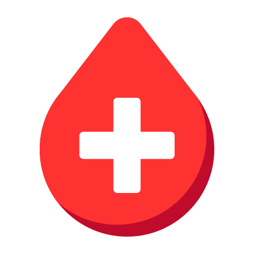 Blood free icon