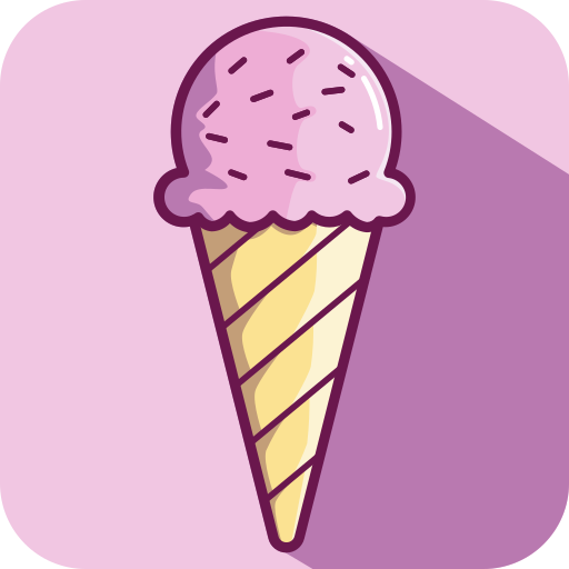 cucurucho de helado icono gratis