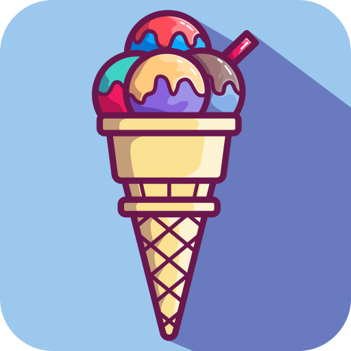 cucurucho de helado icono gratis