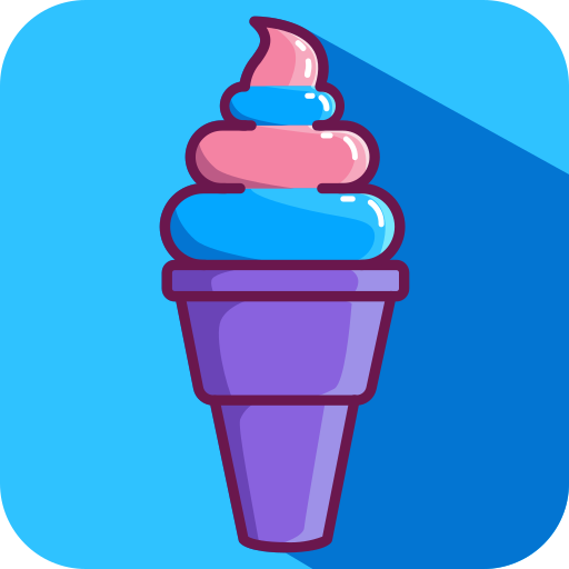 cucurucho de helado icono gratis