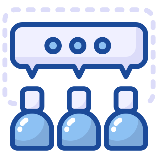 reunión icono gratis