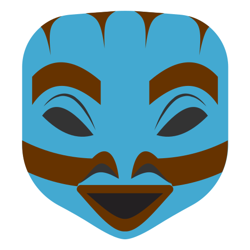 máscara alienígena icono gratis