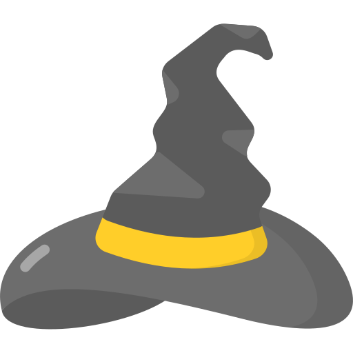 Witch hat free icon