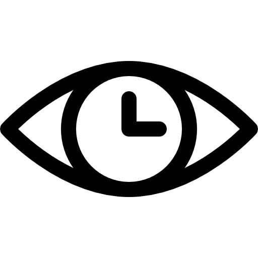 visión icono gratis