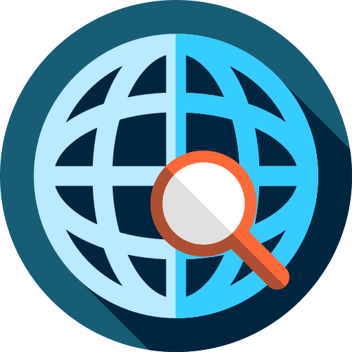 distribución icono gratis