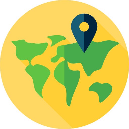 Maps and Flags - free icon