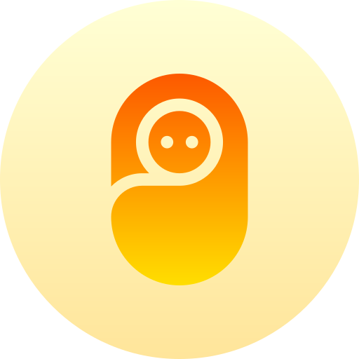 Baby Basic Gradient Circular icon