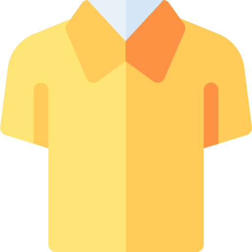 Shirt Basic Rounded Flat icon