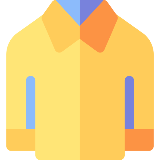 Shirt Basic Rounded Flat icon