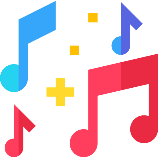 notes de musique Icône gratuit