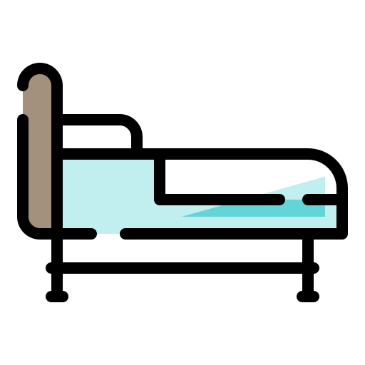 lit d'hôpital Icône gratuit lit d'hôpital Icône gratuit