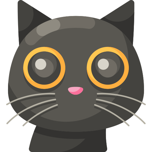 Black cat - Free animals icons