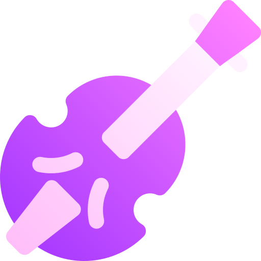 violín icono gratis