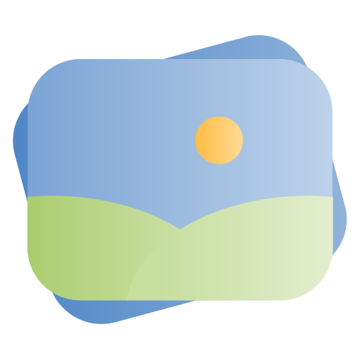 Icono De Imagenes Generic Flat Gradient