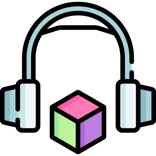 audio 3d icono gratis