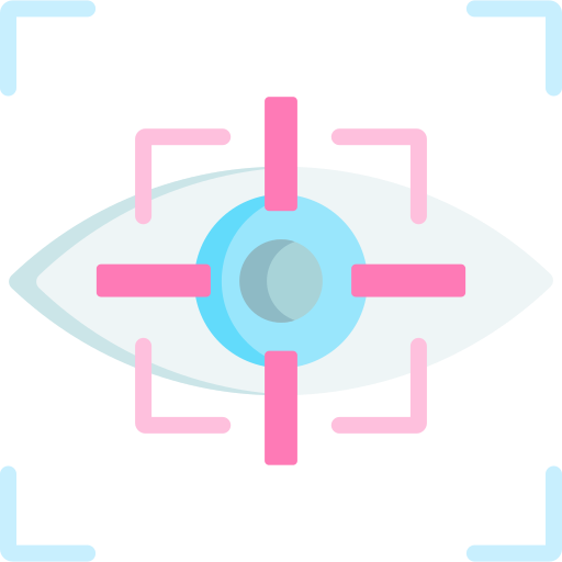 registro visual icono gratis