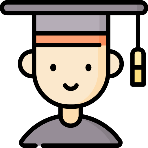 graduación icono gratis