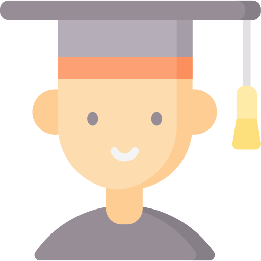 graduación icono gratis