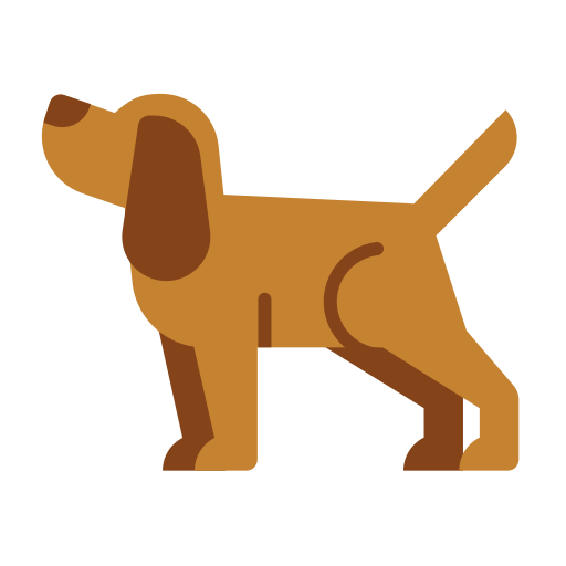 perro icono gratis