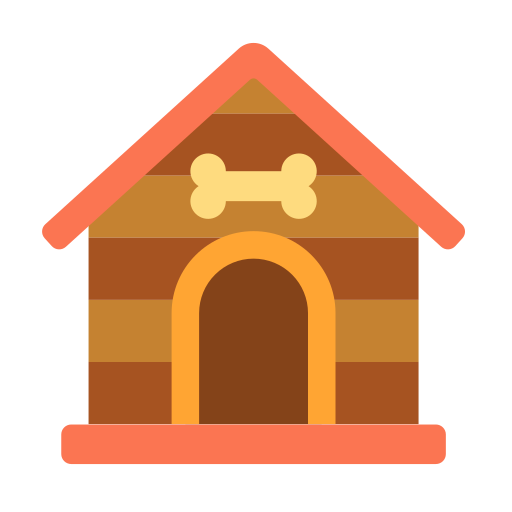 casa de mascotas icono gratis