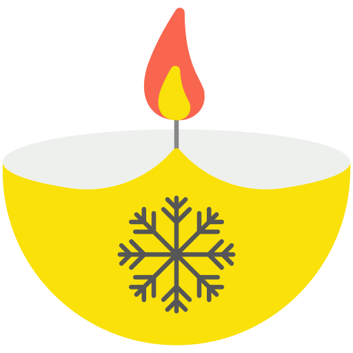 lámpara diwali icono gratis