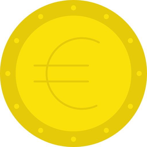 euro icono gratis