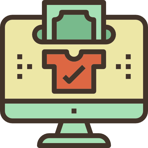 Shopping online free icon