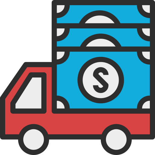 camión icono gratis