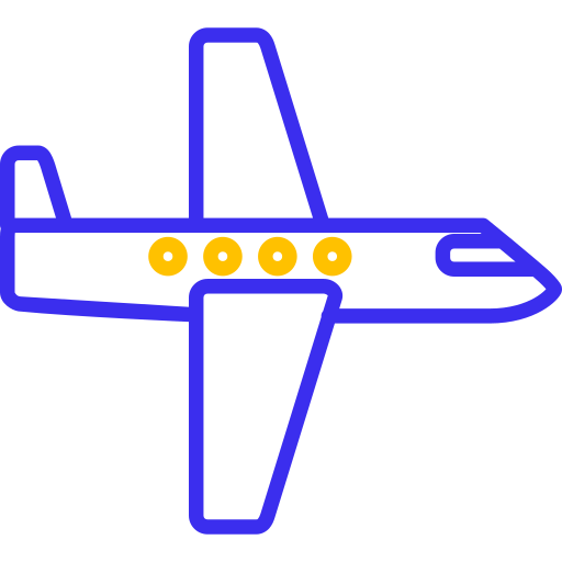 avión icono gratis