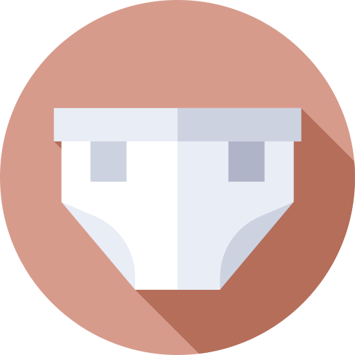 Diaper free icon