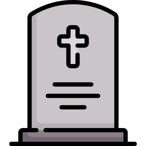 Grave Special Lineal color icon