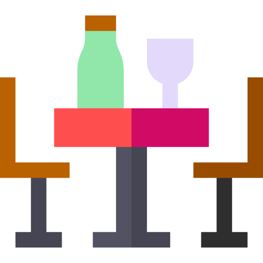 Dinner table free icon Dinner table free icon